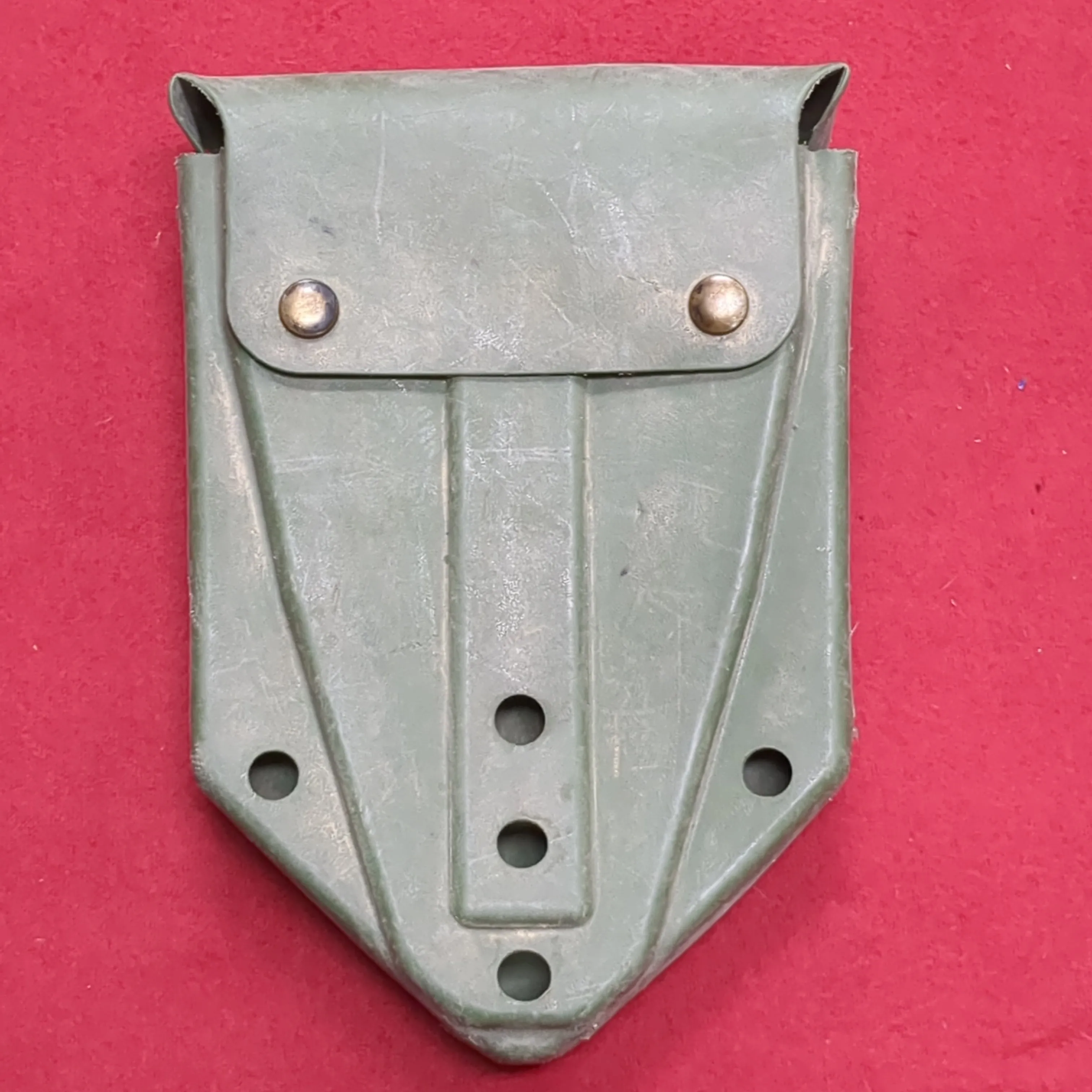 US ARMY MILITARY E-TOOL ENTRENCHING TOOL FOLDING SHOVEL CARRIER COVER ONLY (ca07-DEC179)
