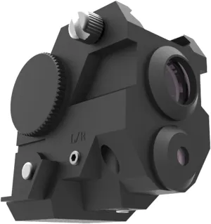 USA LASPUR Mini Tactical Sub Compact Rail Mount Laser Sight with High Lumen CREE LED Flashlight Light Integrated Combo with Strobe