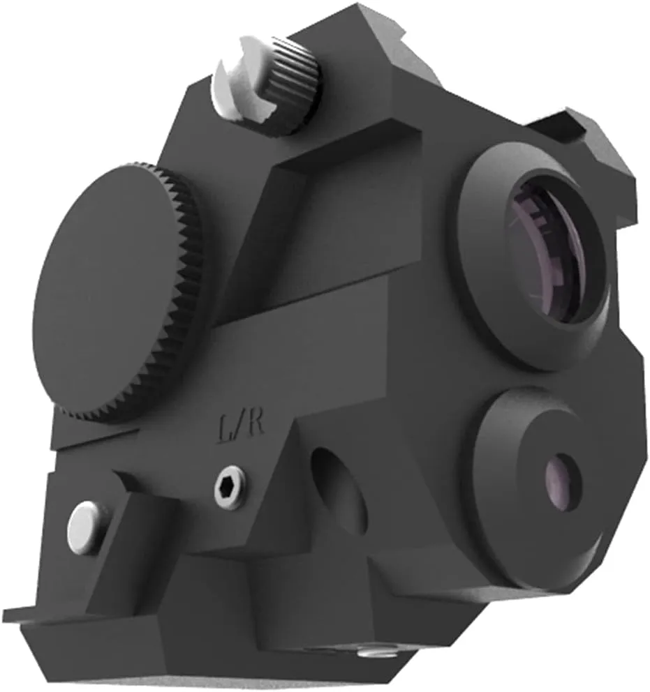 USA LASPUR Mini Tactical Sub Compact Rail Mount Laser Sight with High Lumen CREE LED Flashlight Light Integrated Combo with Strobe
