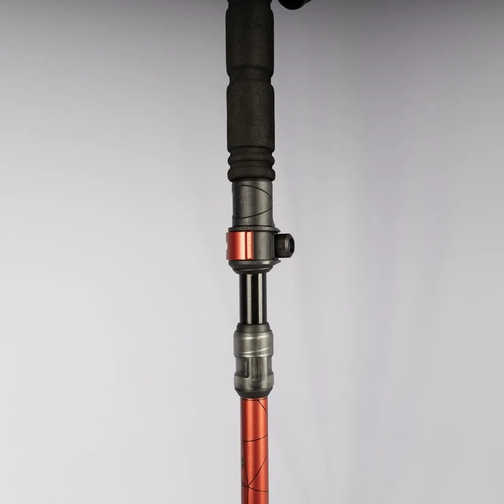 Vango Basho (Folding Walking Pole) - Single Red