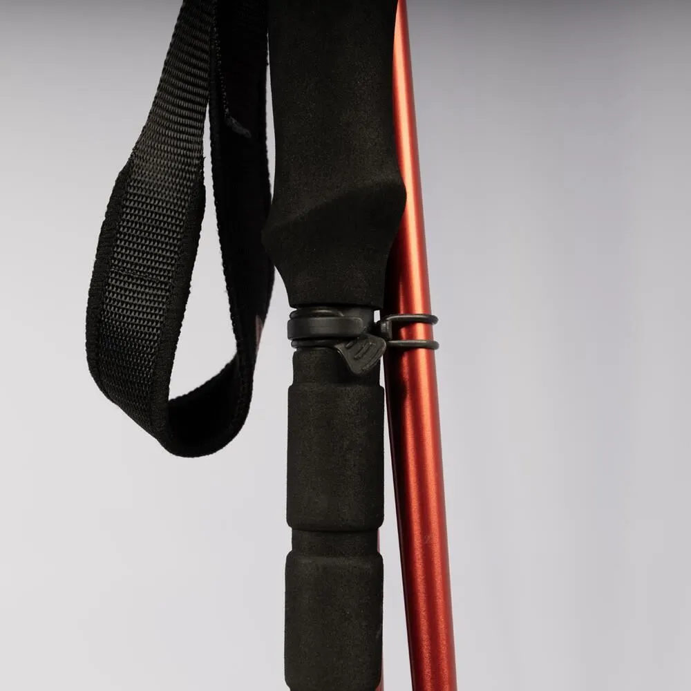 Vango Basho (Folding Walking Pole) - Single Red
