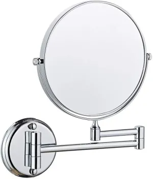 Vanity Makeup Mirrors Magnifying Double Sided Hotel Bathroom Shaving Cosmetic Double Folding Arms Wall Mirrors (Color : 211, Size : 8inch)