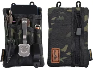 VIPERADE VE1 Pocket Organizer, EDC Pouch for Men, EDC Organizer Storage EDC Gears, Multitool Pocket Pouch Hold Your Flashlight/Pocket Knife, Pen, Notebook