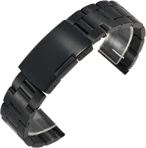Watch Straps,Stainless Steel Watch Strap, Stainless Steel Watch Strap Watch straps Stainless Steel Watch Strap 18mm 20mm 22mm 24mm 26mm 28mm 30mm Folding Buckle Strap Men Replacement Wristwatch Band A