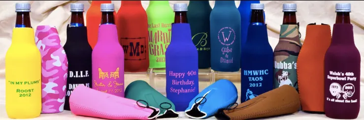 Water Beer Bottle Koozie Huggie Cooler