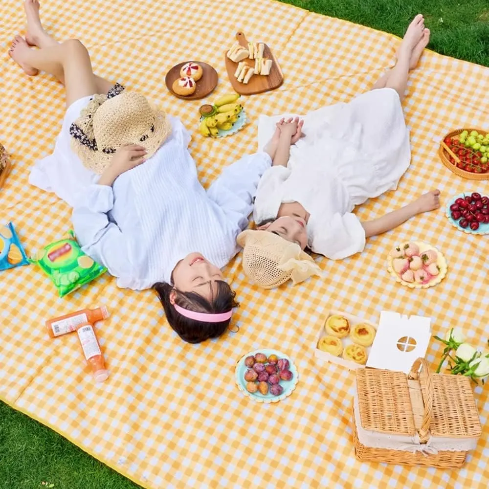Waterproof Foldable Outdoor Picnic Mat,2023 New Extra Large Beach Blanket Foldable Lightweight Waterproof Sand Mat,Portable Travel Blanket Play Mat for Beach Camping Hiking Park (#A4, 60 * 80 in)