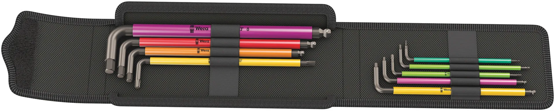 Wera - Bicycle Set 4 L-key set with holding function BlackLaser