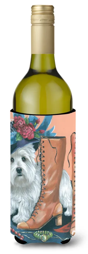 Westie in Mom's Closet Wine Bottle Hugger PPP3211LITERK