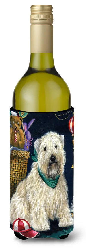 Wheaten Terrier Playroom Wine Bottle Hugger PPP3193LITERK