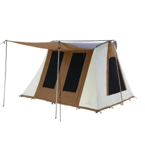 White Duck 10'x10' Prota Canvas Cabin Tent, Deluxe, Water Repellent