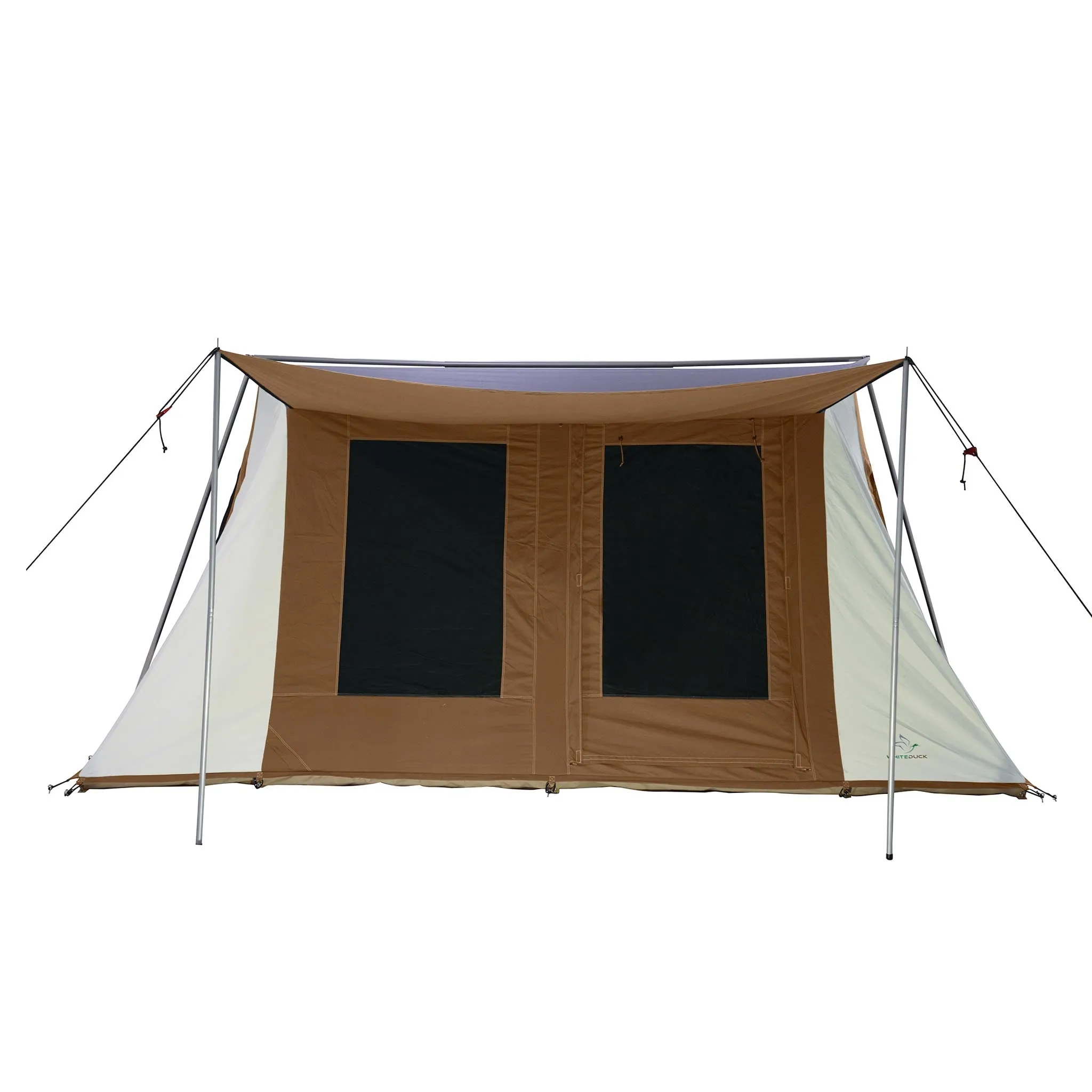 White Duck 10'x14' Prota Canvas Cabin Tent, Water Repellent