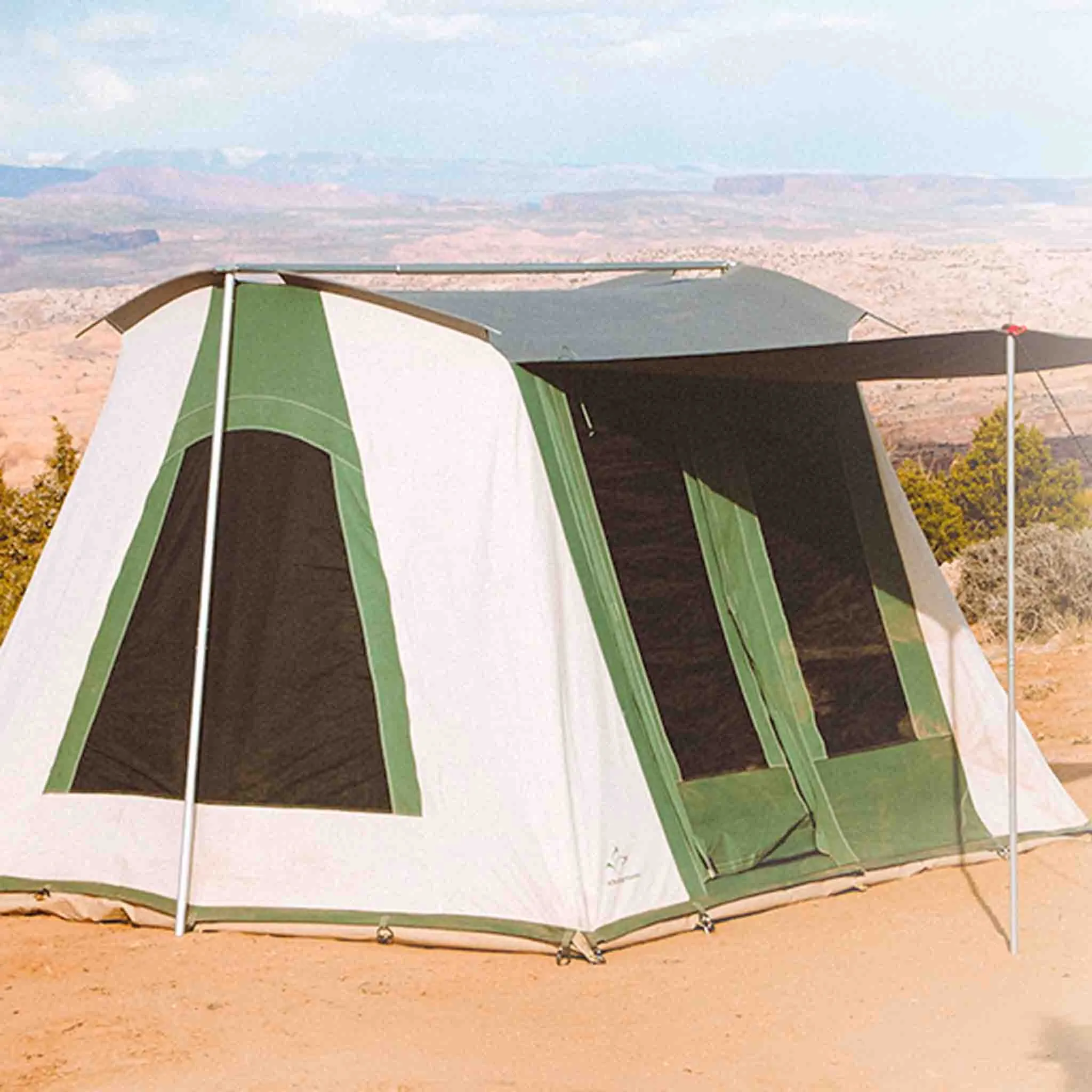 White Duck Outdoors Prota Canvas Tent Standard/Deluxe - 10'x14'