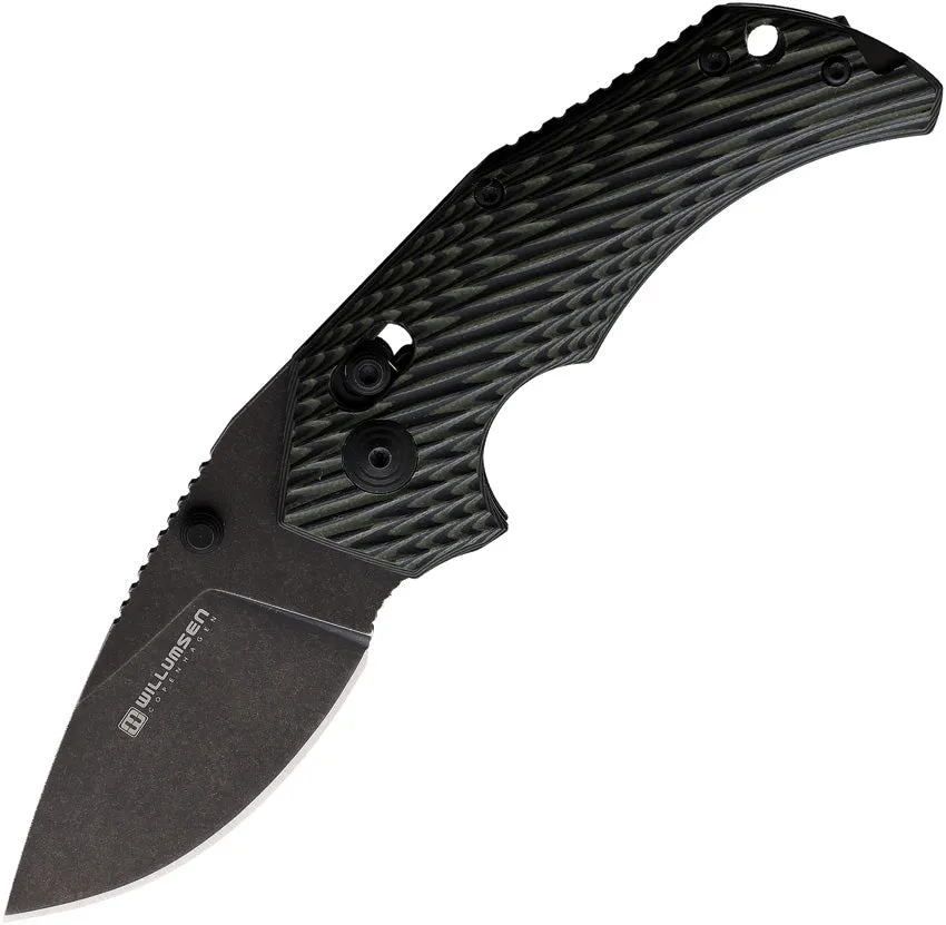 Willumsen Copenhagen Red E Cross Bar Olive