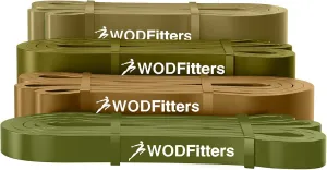WODFitters Pull Up Assistance Band for Stretching, Mobility Workouts, Warm Up, Recovery, Powerlifting, Home Fitness and Exercise…
