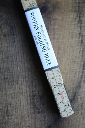 Wooden Folding Rule