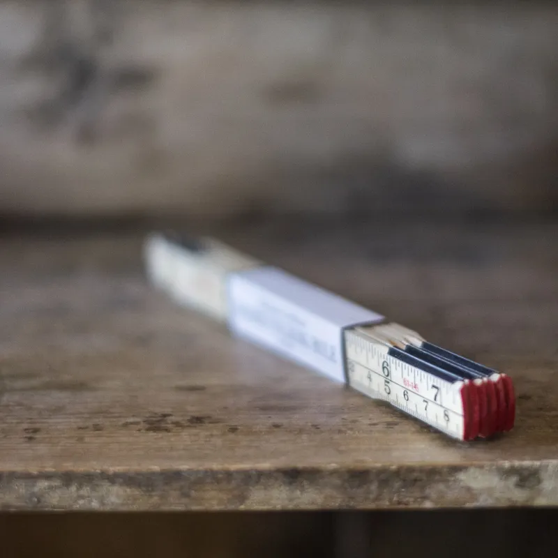 Wooden Folding Ruler