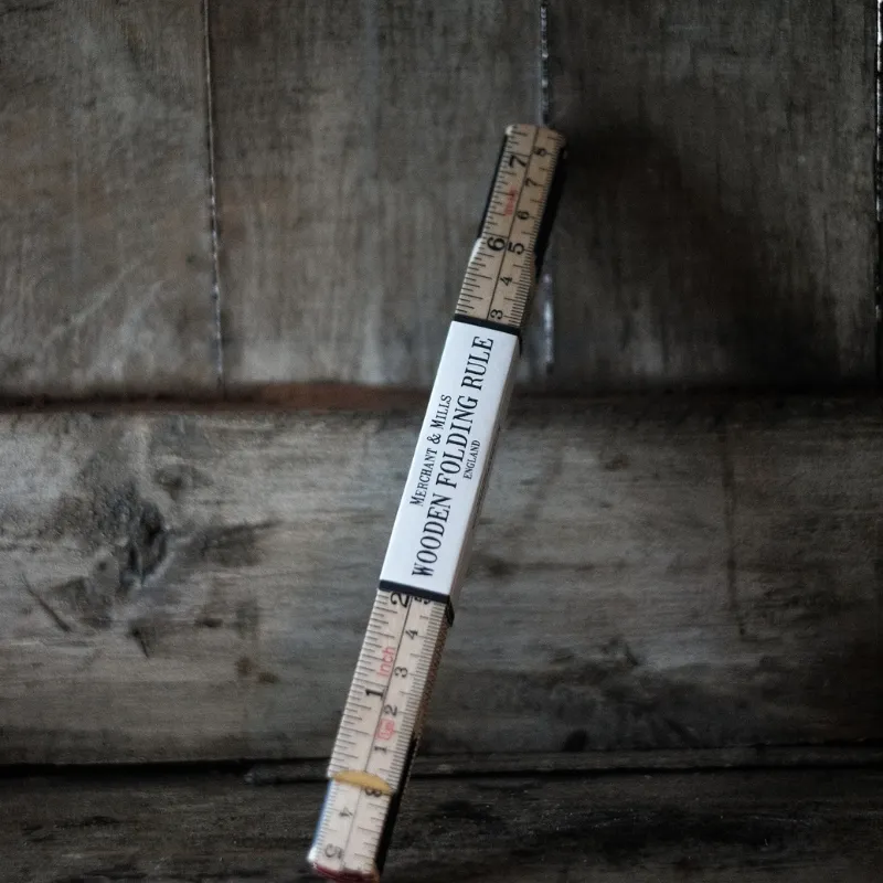 Wooden Folding Ruler