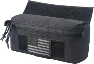 WYNEX Tactical Dump Drop Pouch, Dangler Pouch Utility Tool Pack Sub Abdominal Carrying Bag EDC Pocket Organizer Accessories for Plate Carrier Chest Rig