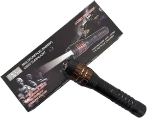 X5 Stun Gun Ultrapowerful Rechargeable for Men Women for Car & Self Defense Tactical Flashlight for Person Safety