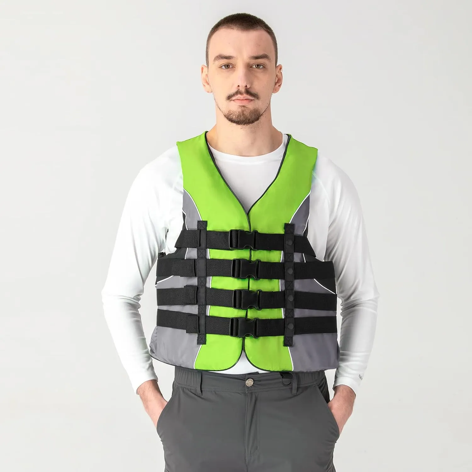 XGEAR Adult USCG Life Jacket Water Sports Life Vest