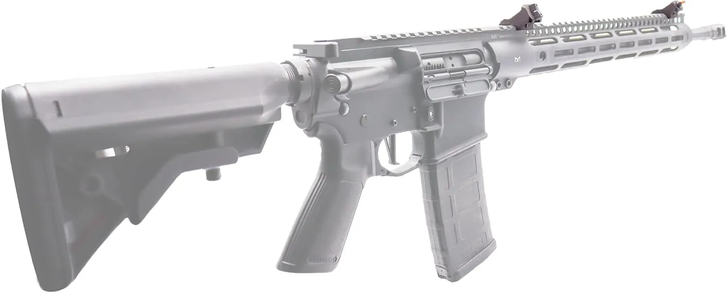 XS SIGHTS XTI2 45° Offset Iron Sights, Front Glow in The Dark for Tactical Applications, Ambidextrous, Durable