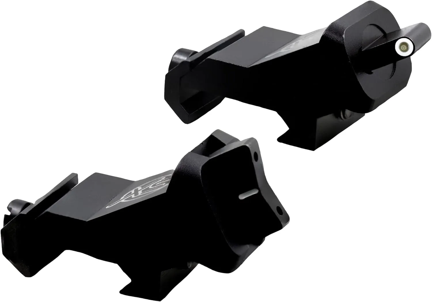 XS SIGHTS XTI2 45° Offset Iron Sights, Front Glow in The Dark for Tactical Applications, Ambidextrous, Durable