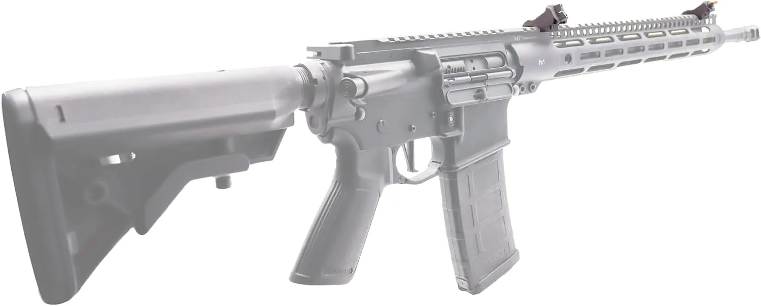 XS SIGHTS XTI2 45° Offset Iron Sights, Front Glow in The Dark for Tactical Applications, Ambidextrous, Durable