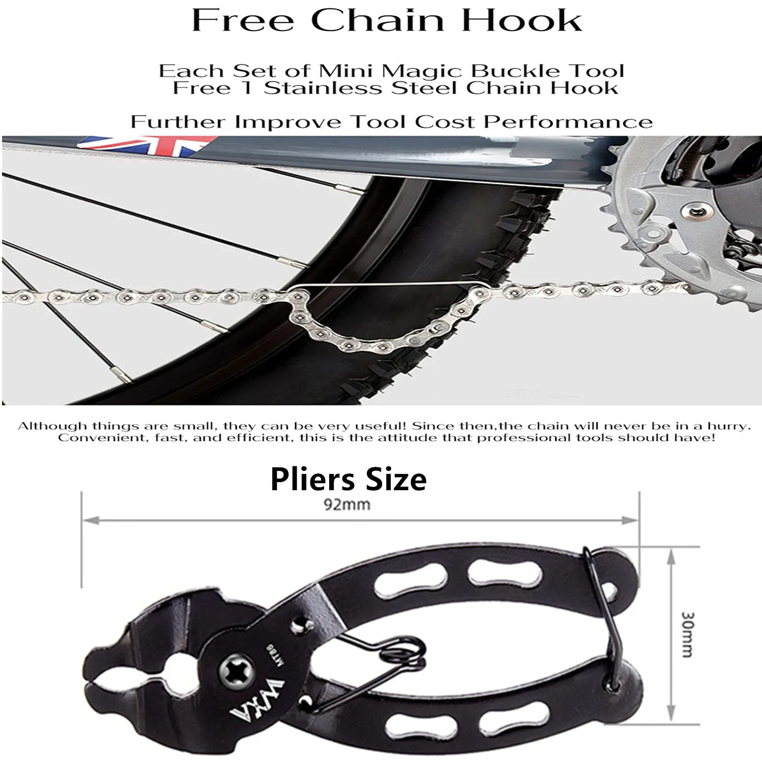 YBEKI 6/7/8/9/10/11 Speed Carbon Steel Bike Chain with Full Silver Plating, 116 Links, 3 Extra Master Links & Chain Tool - Compatible with Shimano/SRAM Mountain, Road (6/7/8 Speed, Multicolour, 1)