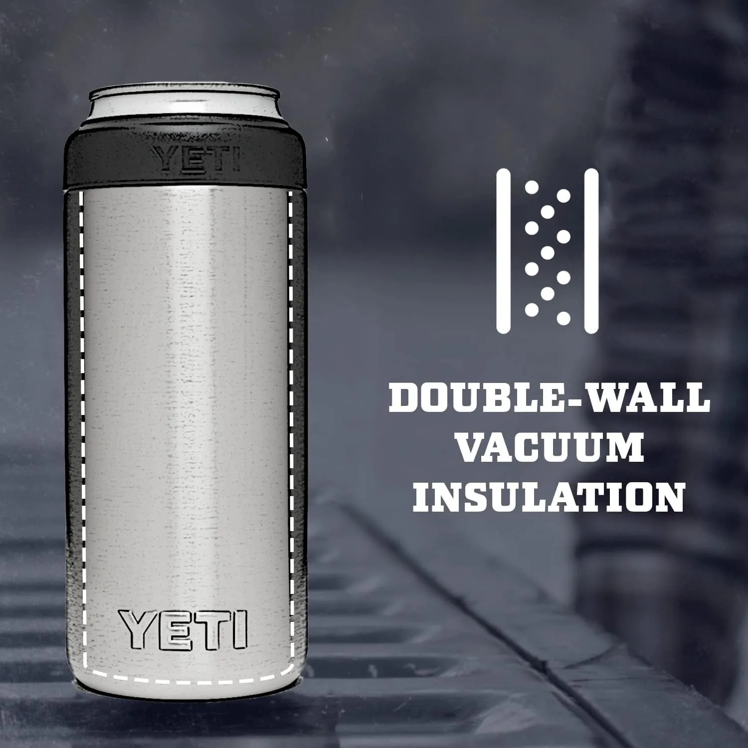 YETI Rambler 12 oz. Colster Slim Can Insulator for the Slim Hard Seltzer Cans
