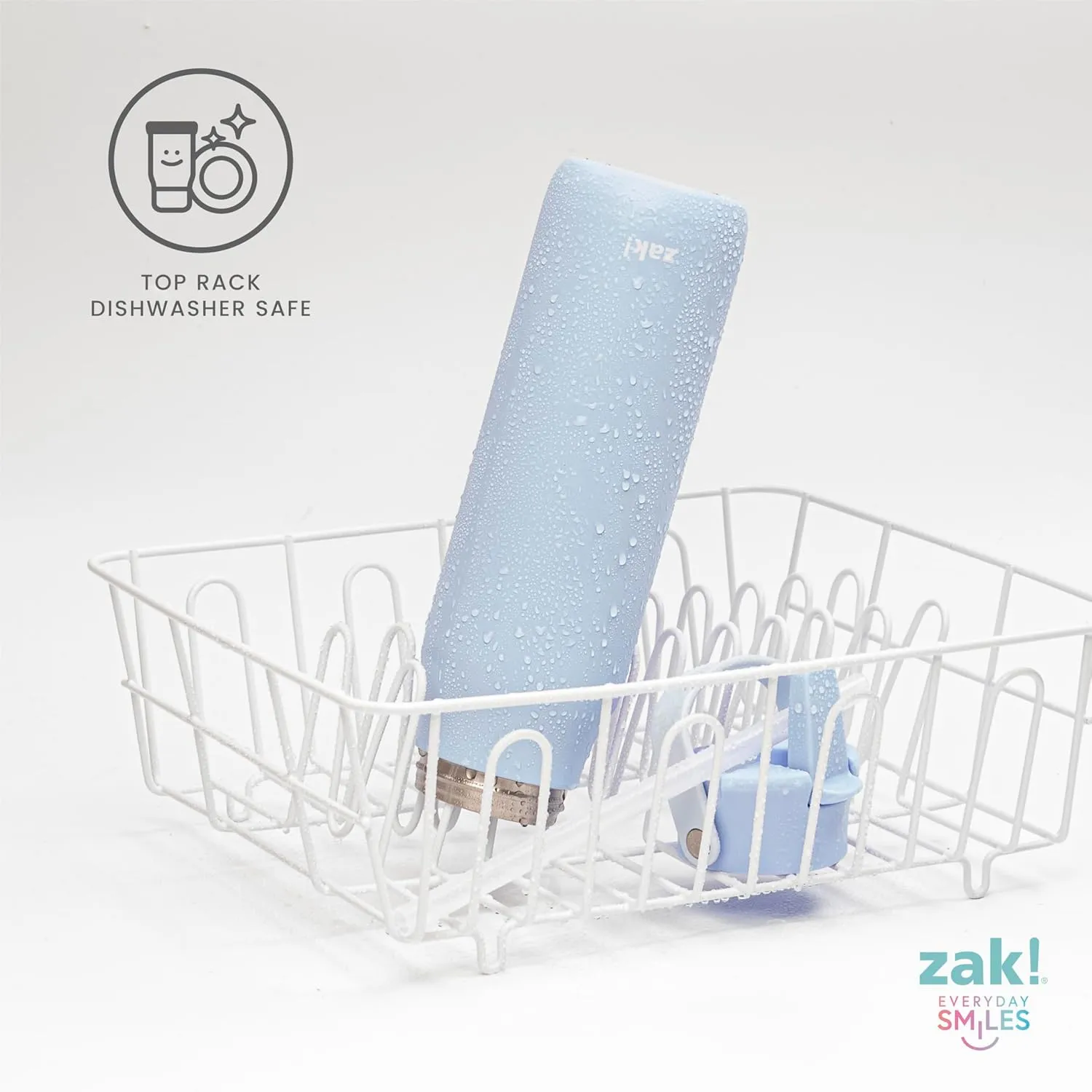 Zak Designs Sanrio Harmony Water Bottle for Travel or At Home, 32oz Stainless Steel is Leak-Proof When Closed and Vacuum Insulated with Straw Lid and Carry Handle (Hello Kitty)