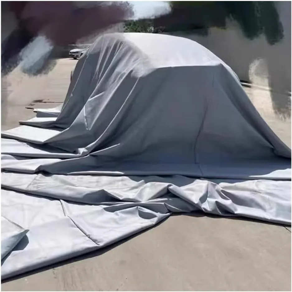 zktoermn Large Emergency Fibreglass Blanket, Isolate and Extinguish Small Fires, for Electric Vehicle Truck, with Carry Bag(26.3 * 32.9ft/8 * 10m)