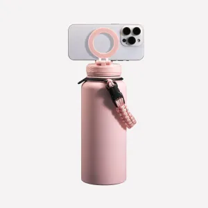 ZTAR Insulated Stainless Steel Water Bottle – Compatible with Magsafe usable as Tripod, Leak-Proof, Keeps Drinks cool or warm, For Travel, Gym, and Office, Ideal Gift for Women, Men & Kids, 32 oz